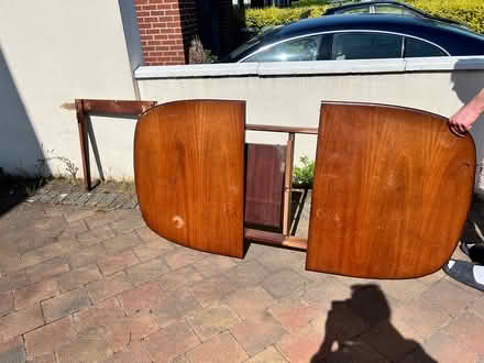 Photo of free mahogany dining table (Goatstown/Dundrum) #3
