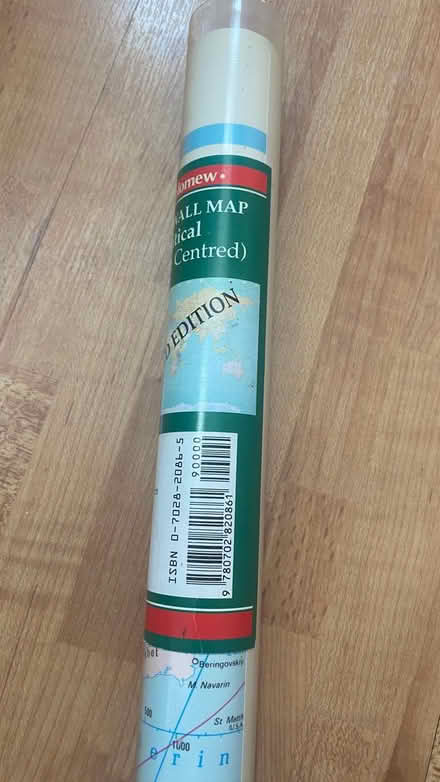 Photo of free World map old (TW11 Teddington) #2
