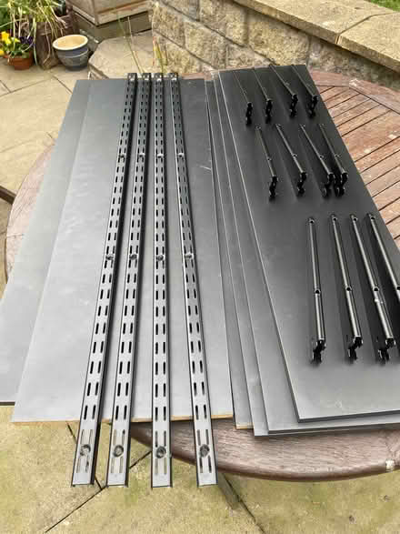 Photo of free Shelving , brackets and wall attachments (Chapel-en-le-Frith SK23) #1