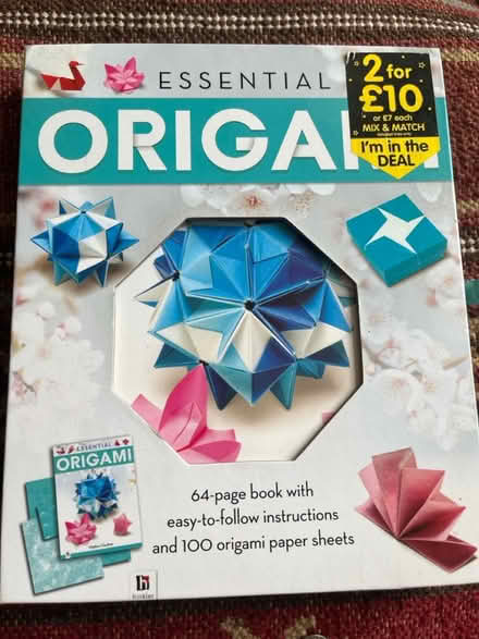 Photo of free Origami book (Levenshulme M19) #1