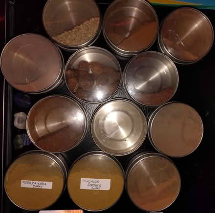 Photo of free Magnetic spice containers w/ spices (NE Bellevue nr crossroads) #1