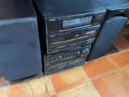 Photo of free Goodmans music centre and speakers (Thornham Magna IP23) #1