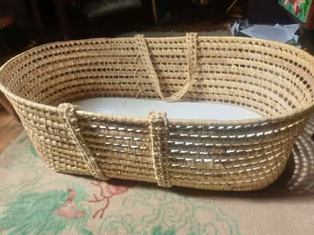 Photo of free Moses basket with mattress (Breadsall DE21) #1