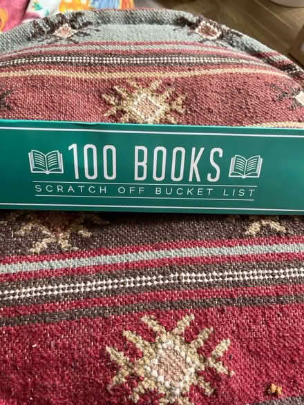 Photo of free Scratch off books list poster (Levenshulme M19) #1