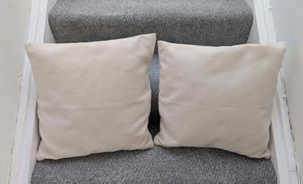 Photo of free Small Cream Cushions (Beulah Hill SE19) #1
