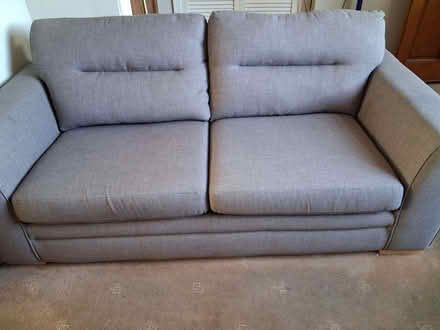 Photo of free Grey sofa (Holt Lane End M35) #1