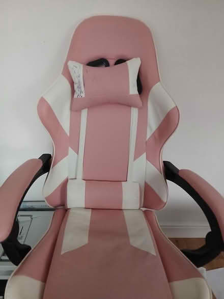 Photo of free 2 pink gaming chairs (Duston) #1