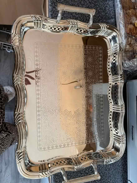 Photo of free Metal tray (Esher) #2