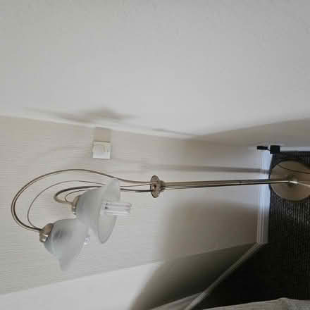 Photo of free 2 seater sofa and corner lamp (Broadfields park LA3) #2