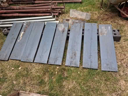 Photo of free 8 pre-cut scaffold planks - for DIY shelving project (Woodingdean BN2) #1