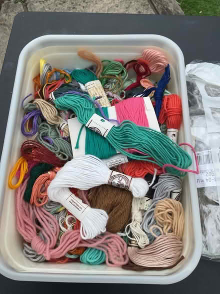 Photo of free Tub of Embroidery Yarn (RG30 Tilehurst) #1
