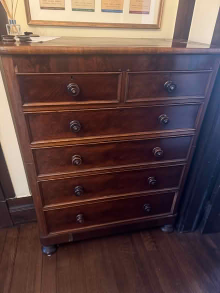 Photo of free Large mahogany drawers (Nether Green S11) #1
