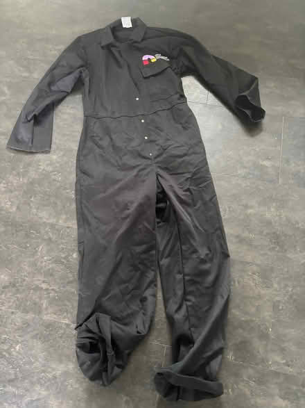 Photo of free Black overalls boiler suit size small (Catton NR6) #1