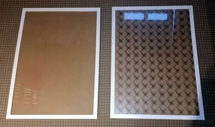 Photo of free Two white-framed A2 picture frames (Falmouth TR11) #1