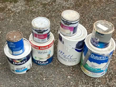 Photo of free Tins of paint (Weston Park BA1) #1