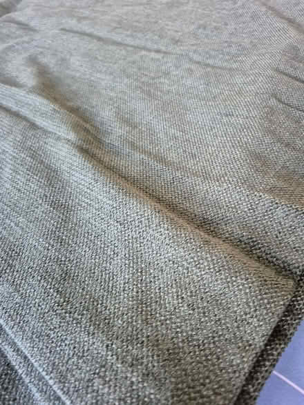 Photo of free Pair Of Dark Sage Green Curtains (CT1) #2