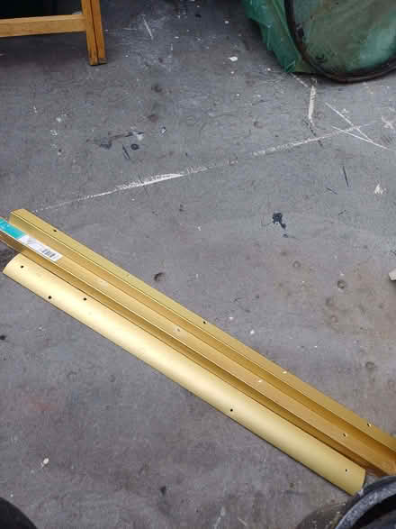 Photo of free Gold door threshold and nazing trim (Wood Green N22) #1