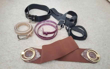 Photo of free 6 belts of varied lengths (South Acton) #1
