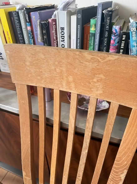 Photo of free 6 large kitchen chairs (St Leonard's Tn38) #2