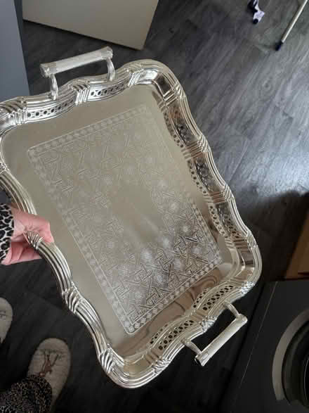 Photo of free Metal tray (Esher) #1