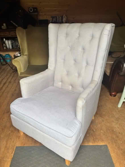 Photo of free Wingback armchair (Halton LA2) #1