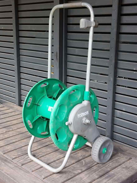 Photo of free Hozelock storage reel (Stanstead St Margarets SG12) #1