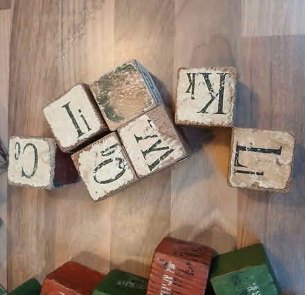 Photo of free Childrens Play Blocks antique/vintage (North Hinksey OX2) #3