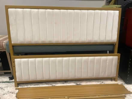 Photo of free Full size bed frame (Southeast DC (near JBAB)) #2