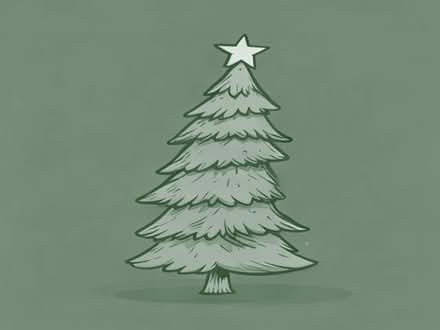 Photo of free 6foot christmas tree. Artificial green (Isleworth TW7) #1