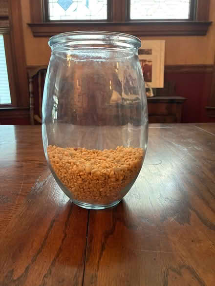 Photo of free Large jar with stone chips (Park-Monroe Neighborhood) #1