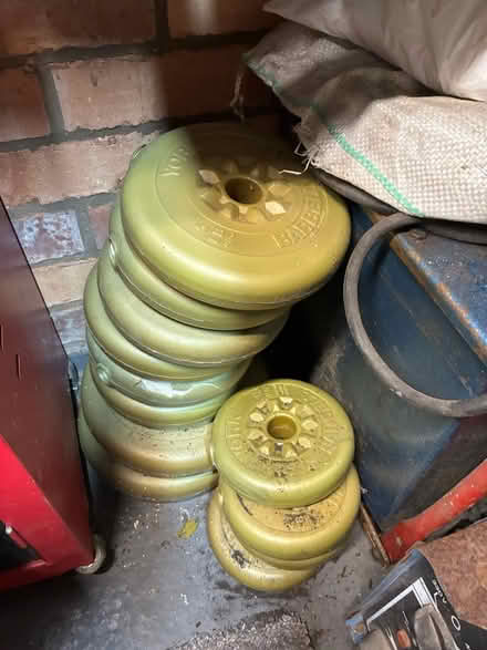 Photo of free Dumbell weights (CH6, Flint) #1