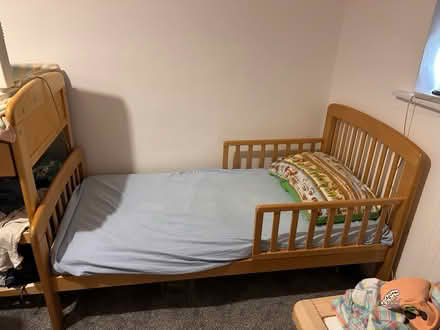 Photo of free Toddler bed and mattress (Potters Bar EN6) #1