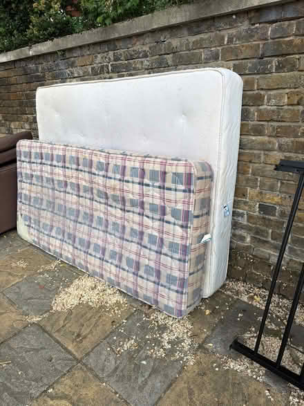 Photo of free Double and single matress (CR0) #1