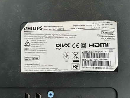 Photo of free Phillips 50 inch TV (Woodhouses M33) #2