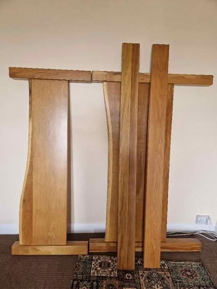 Photo of free Solid pine double headboard and footboard. Brand new, never (Freuchie KY15) #4