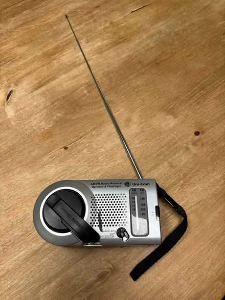 Photo of free Uni-Com AM FM Radio Receiver Dynamo Wind-up Radio & Torch (Heaton Norris SK4) #1