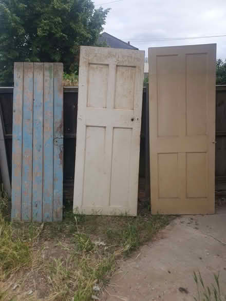 Photo of free 2 X Internal Victorian doors and 1 X Garden Gate (Hanworth TW13) #1