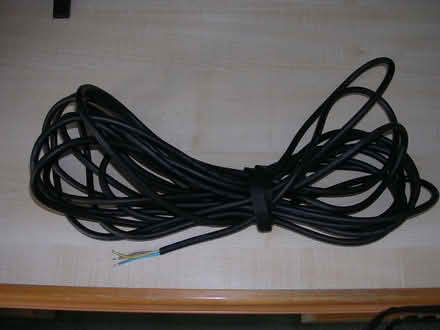 Photo of free 9 Metres of 1.5mm 2core+earth cable (Drayton PO6) #1