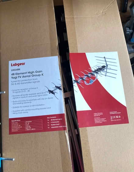 Photo of free 2 TV aerial kits (Mickleover DE3) #1