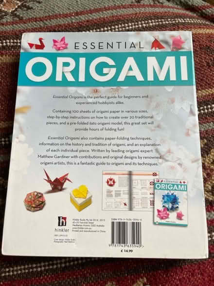 Photo of free Origami book (Levenshulme M19) #2