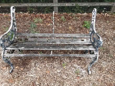 Photo of free Garden bench (Slimbridge,Gloucestershire) #1