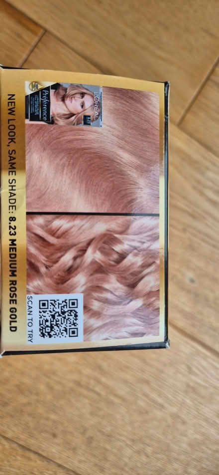 Photo of free Permanent hair colour. L'Oreal Paris 8.23 Medium Rose Gold (Deaconsbank G77) #2