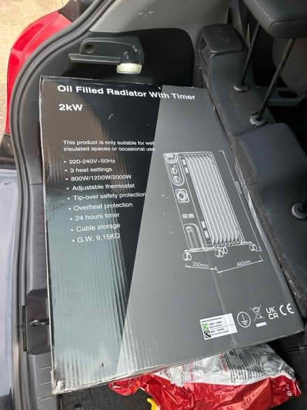Photo of free Oil Filled Radiator With Timer (Se29ez) #2