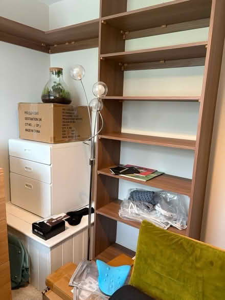 Photo of free Desk and shelves (West Didsbury M20) #2