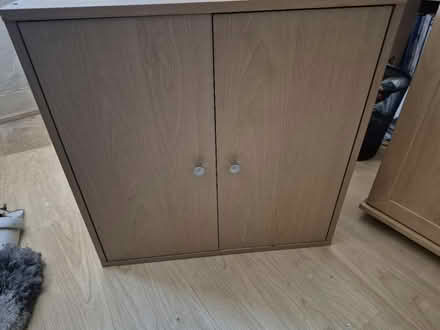 Photo of free Square wooden cupboard (Arlesey) #1