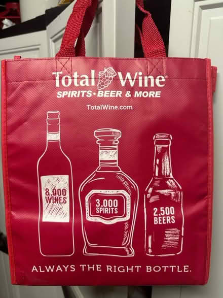 Photo of free Wine carrier bag (Burlington) #1