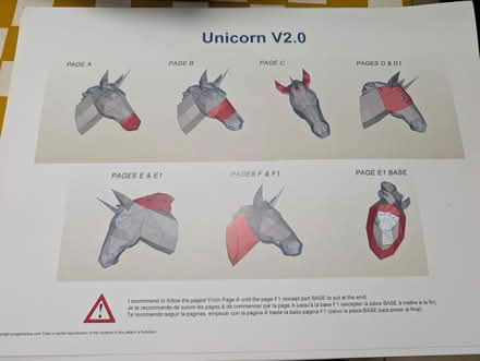 Photo of free Ecogami Unicorn heaf (CB4) #2