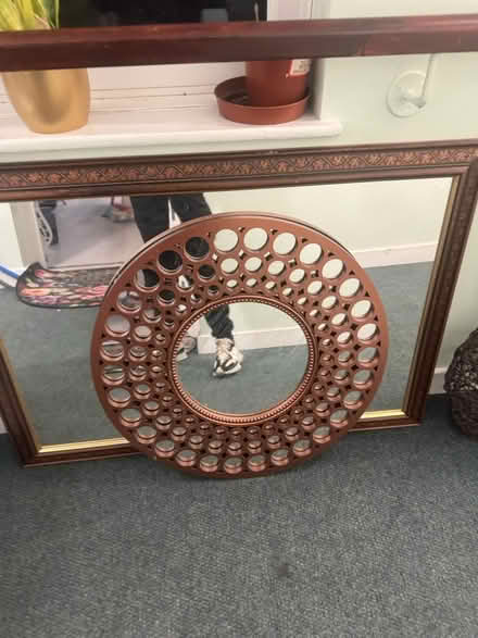 Photo of free Mirrors, side table, vase (W7) #1