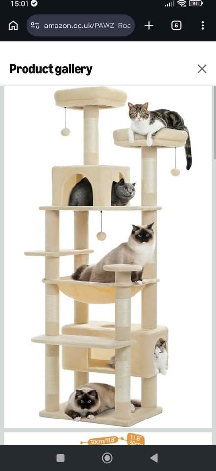 Photo of free Used cat tree (Killiney) #1