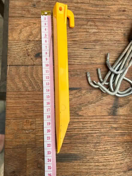 Photo of free Selection of tent pegs (Stow CM20) #2
